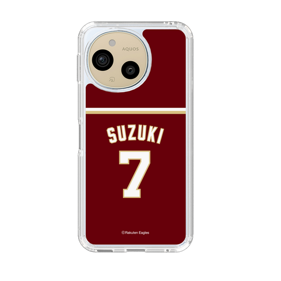 スリムプロテクションケース［ 楽天イーグルス - #7 Suzuki - ビジター ］