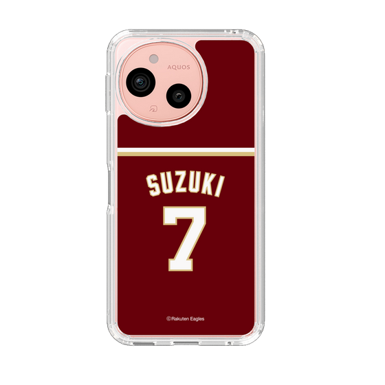 スリムプロテクションケース［ 楽天イーグルス - #7 Suzuki - ビジター ］