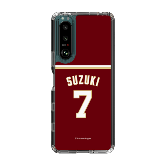 スリムプロテクションケース［ 楽天イーグルス - #7 Suzuki -ビジター ］