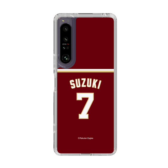 スリムプロテクションケース［ 楽天イーグルス - #7 Suzuki -ビジター ］