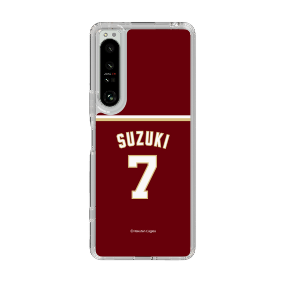 スリムプロテクションケース［ 楽天イーグルス - #7 Suzuki -ビジター ］