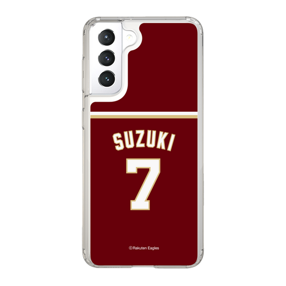 スリムプロテクションケース［ 楽天イーグルス - #7 Suzuki -ビジター ］