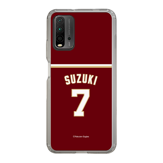 スリムプロテクションケース［ 楽天イーグルス - #7 Suzuki -ビジター ］