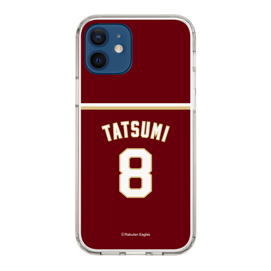 スリムプロテクションケース［ 楽天イーグルス - #8 Tatsumi -ビジター ］