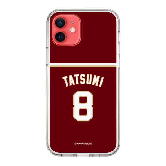スリムプロテクションケース［ 楽天イーグルス - #8 Tatsumi -ビジター ］