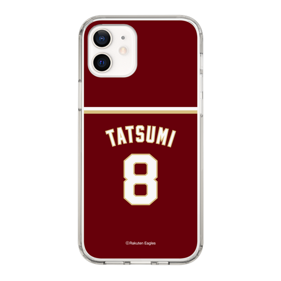 スリムプロテクションケース［ 楽天イーグルス - #8 Tatsumi -ビジター ］