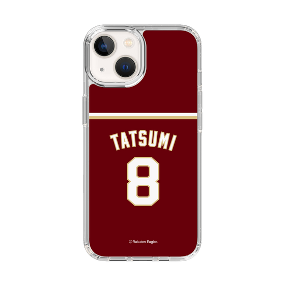 スリムプロテクションケース［ 楽天イーグルス - #8 Tatsumi -ビジター ］