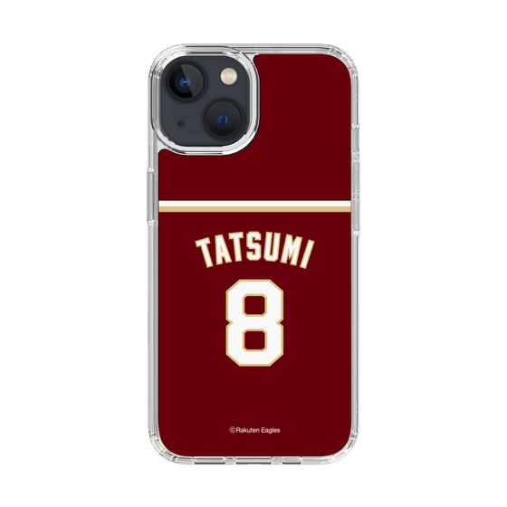 スリムプロテクションケース［ 楽天イーグルス - #8 Tatsumi -ビジター ］