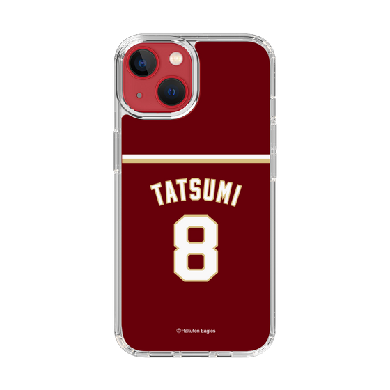 スリムプロテクションケース［ 楽天イーグルス - #8 Tatsumi -ビジター ］