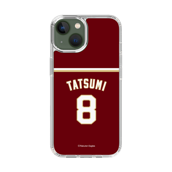 スリムプロテクションケース［ 楽天イーグルス - #8 Tatsumi -ビジター ］
