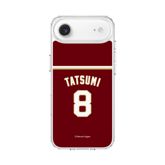 スリムプロテクションケース［ 楽天イーグルス - #8 Tatsumi - ビジター ］