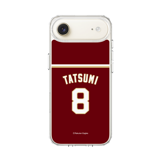 スリムプロテクションケース［ 楽天イーグルス - #8 Tatsumi - ビジター ］