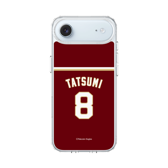 スリムプロテクションケース［ 楽天イーグルス - #8 Tatsumi - ビジター ］