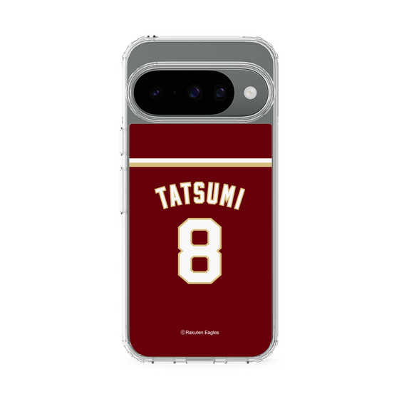 スリムプロテクションケース［ 楽天イーグルス - #8 Tatsumi - ビジター ］