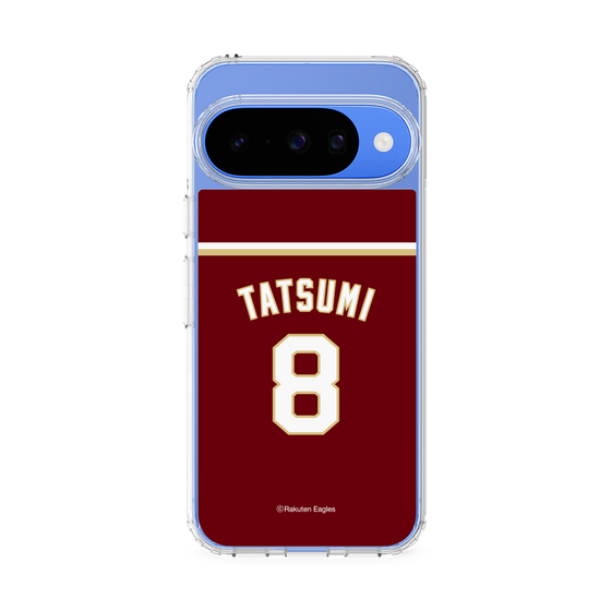 スリムプロテクションケース［ 楽天イーグルス - #8 Tatsumi - ビジター ］