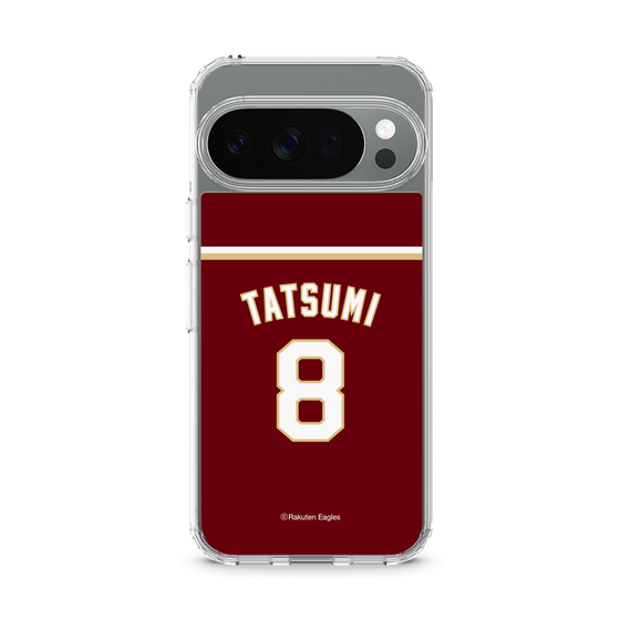 スリムプロテクションケース［ 楽天イーグルス - #8 Tatsumi - ビジター ］