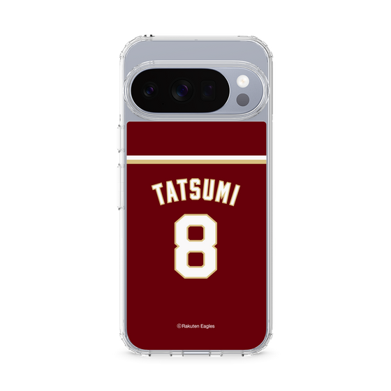 スリムプロテクションケース［ 楽天イーグルス - #8 Tatsumi - ビジター ］