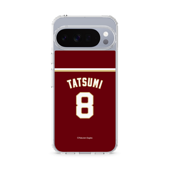 スリムプロテクションケース［ 楽天イーグルス - #8 Tatsumi - ビジター ］