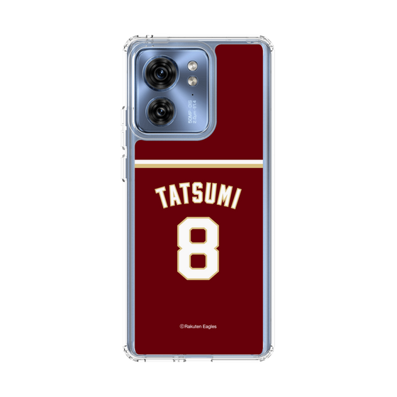 スリムプロテクションケース［ 楽天イーグルス - #8 Tatsumi - ビジター ］