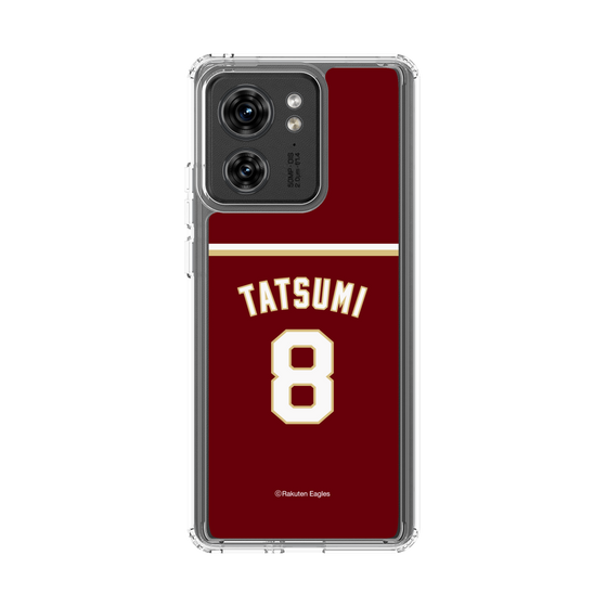 スリムプロテクションケース［ 楽天イーグルス - #8 Tatsumi - ビジター ］