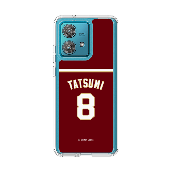 スリムプロテクションケース［ 楽天イーグルス - #8 Tatsumi - ビジター ］