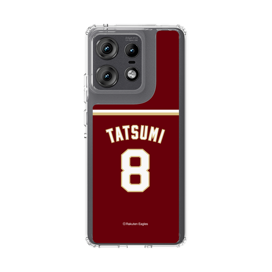 スリムプロテクションケース［ 楽天イーグルス - #8 Tatsumi - ビジター ］