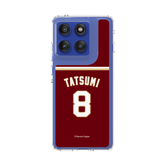 スリムプロテクションケース［ 楽天イーグルス - #8 Tatsumi - ビジター ］