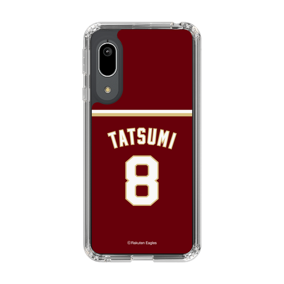 スリムプロテクションケース［ 楽天イーグルス - #8 Tatsumi -ビジター ］