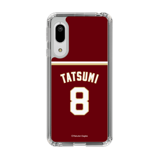 スリムプロテクションケース［ 楽天イーグルス - #8 Tatsumi -ビジター ］