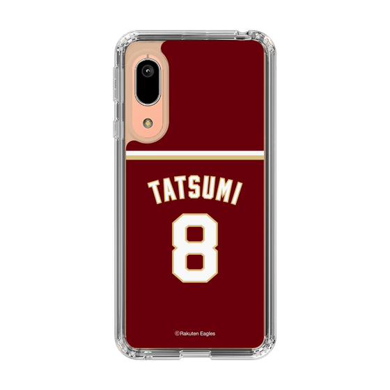 スリムプロテクションケース［ 楽天イーグルス - #8 Tatsumi -ビジター ］