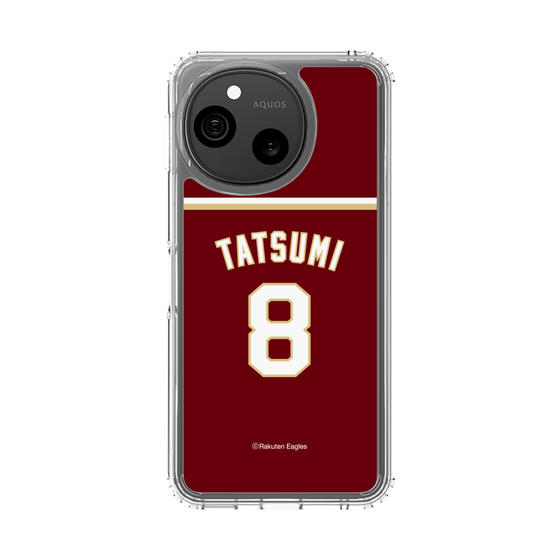 スリムプロテクションケース［ 楽天イーグルス - #8 Tatsumi - ビジター ］