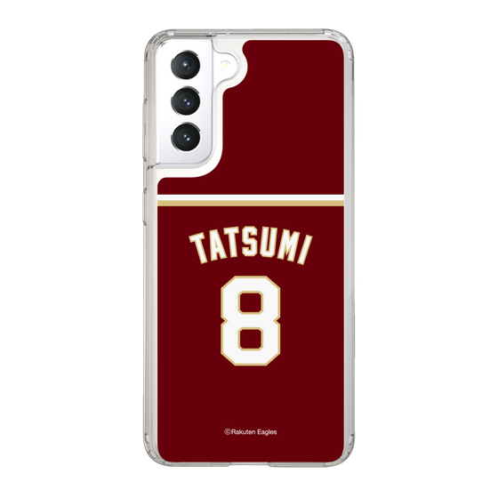 スリムプロテクションケース［ 楽天イーグルス - #8 Tatsumi -ビジター ］