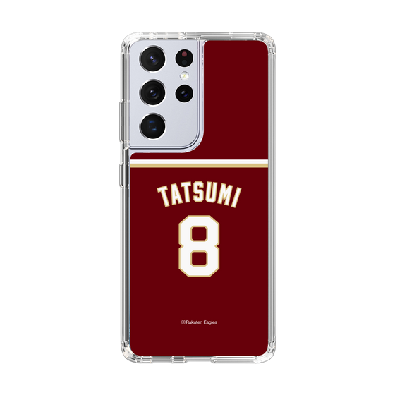 スリムプロテクションケース［ 楽天イーグルス - #8 Tatsumi -ビジター ］