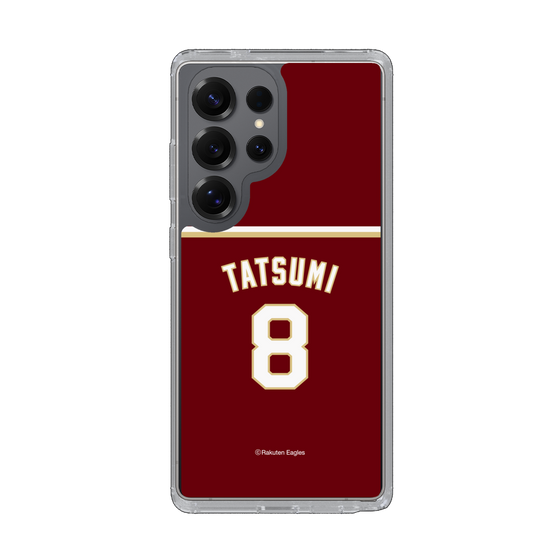 スリムプロテクションケース［ 楽天イーグルス - #8 Tatsumi -ビジター ］