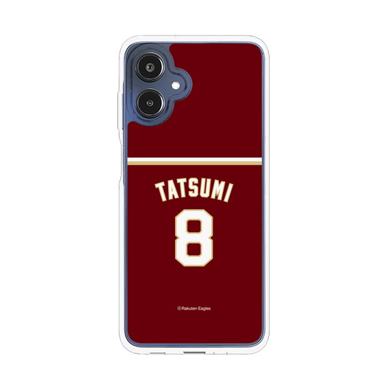 スリムプロテクションケース［ 楽天イーグルス - #8 Tatsumi - ビジター ］
