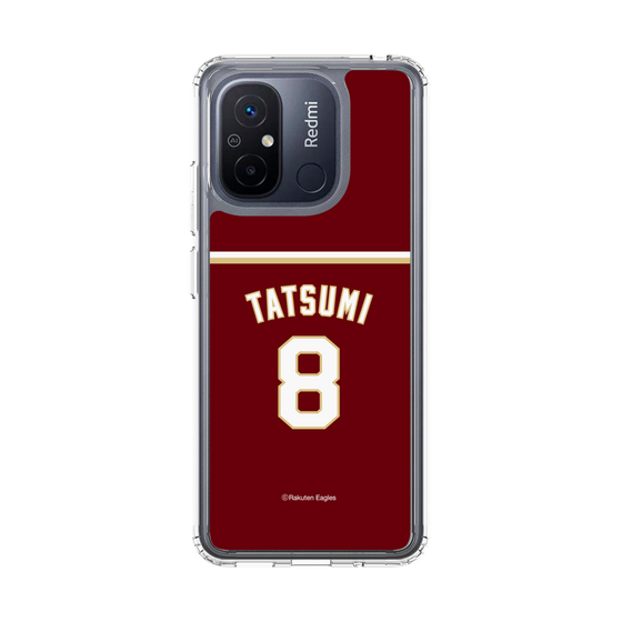 スリムプロテクションケース［ 楽天イーグルス - #8 Tatsumi - ビジター ］