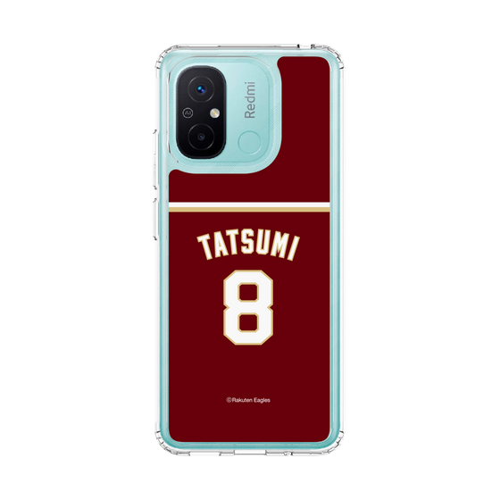 スリムプロテクションケース［ 楽天イーグルス - #8 Tatsumi - ビジター ］
