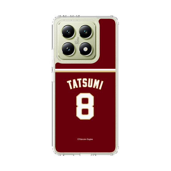 スリムプロテクションケース［ 楽天イーグルス - #8 Tatsumi - ビジター ］