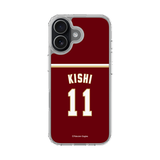 スリムプロテクションケース［ 楽天イーグルス - #11 Kishi - ビジター ］