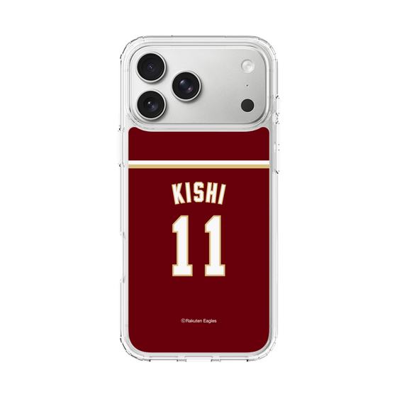 スリムプロテクションケース［ 楽天イーグルス - #11 Kishi - ビジター ］