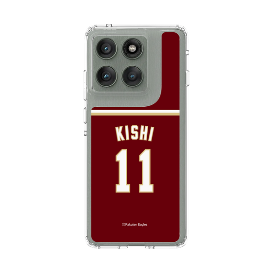スリムプロテクションケース［ 楽天イーグルス - #11 Kishi - ビジター ］