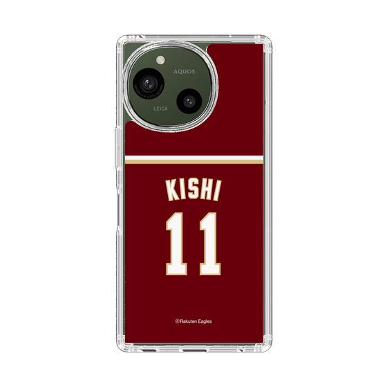スリムプロテクションケース［ 楽天イーグルス - #11 Kishi - ビジター ］