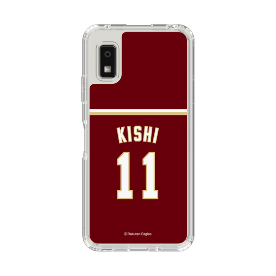スリムプロテクションケース［ 楽天イーグルス - #11 Kishi - ビジター ］
