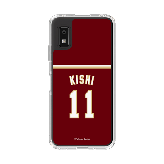スリムプロテクションケース［ 楽天イーグルス - #11 Kishi - ビジター ］
