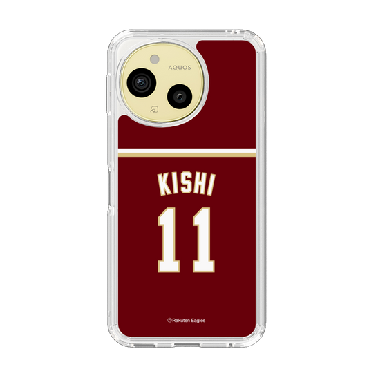 スリムプロテクションケース［ 楽天イーグルス - #11 Kishi - ビジター ］