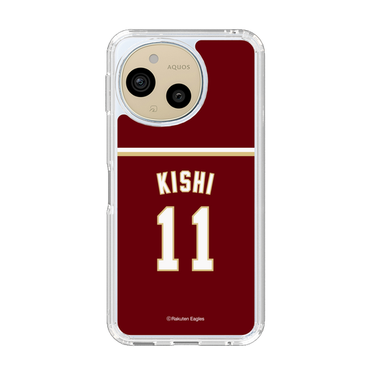 スリムプロテクションケース［ 楽天イーグルス - #11 Kishi - ビジター ］