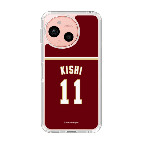 スリムプロテクションケース［ 楽天イーグルス - #11 Kishi - ビジター ］