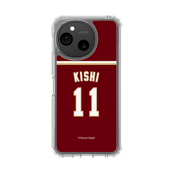 スリムプロテクションケース［ 楽天イーグルス - #11 Kishi - ビジター ］