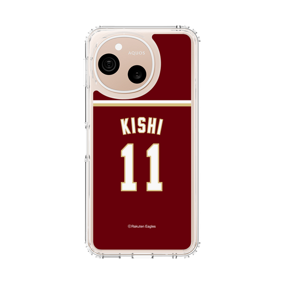 スリムプロテクションケース［ 楽天イーグルス - #11 Kishi - ビジター ］