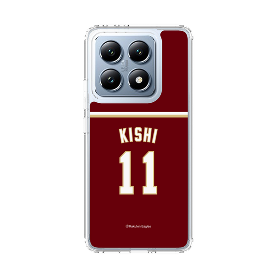 スリムプロテクションケース［ 楽天イーグルス - #11 Kishi - ビジター ］